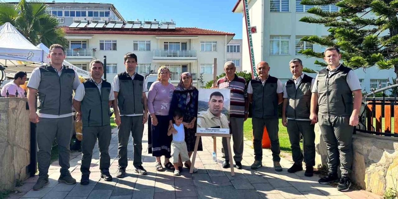 Orman Yangınında 2 Yıl Önce Kaybettikleri Arkadaşlarını Unutmadılar