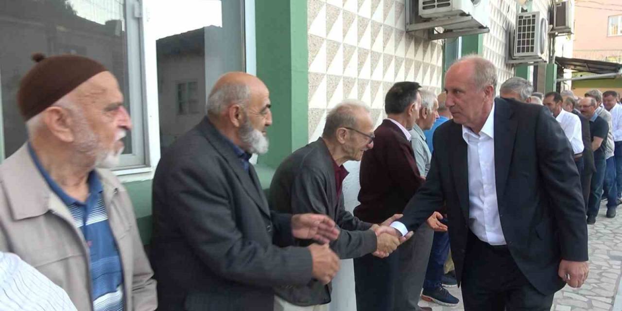 Muharrem İnce, Bayram Namazını Köyünde Kıldı