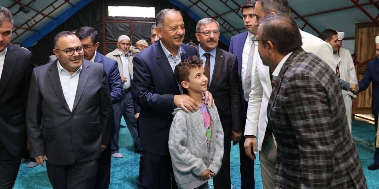 Bakan Özhaseki: “yaraları Saracağız, Milletimizin Yüzünü Güldüreceğiz”