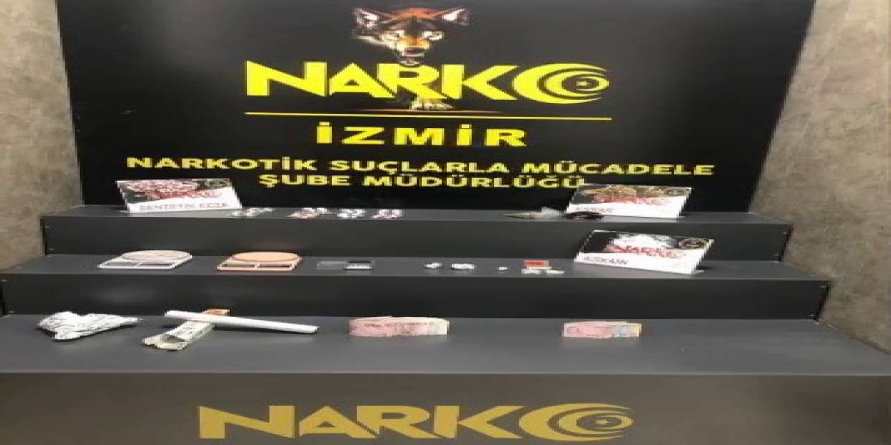 İzmir Polisinden 1 Haftada 62 Narkotik Operasyonu: 60 Tutuklama