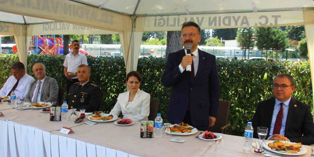 Aydın Protokolü Bayramlaştı
