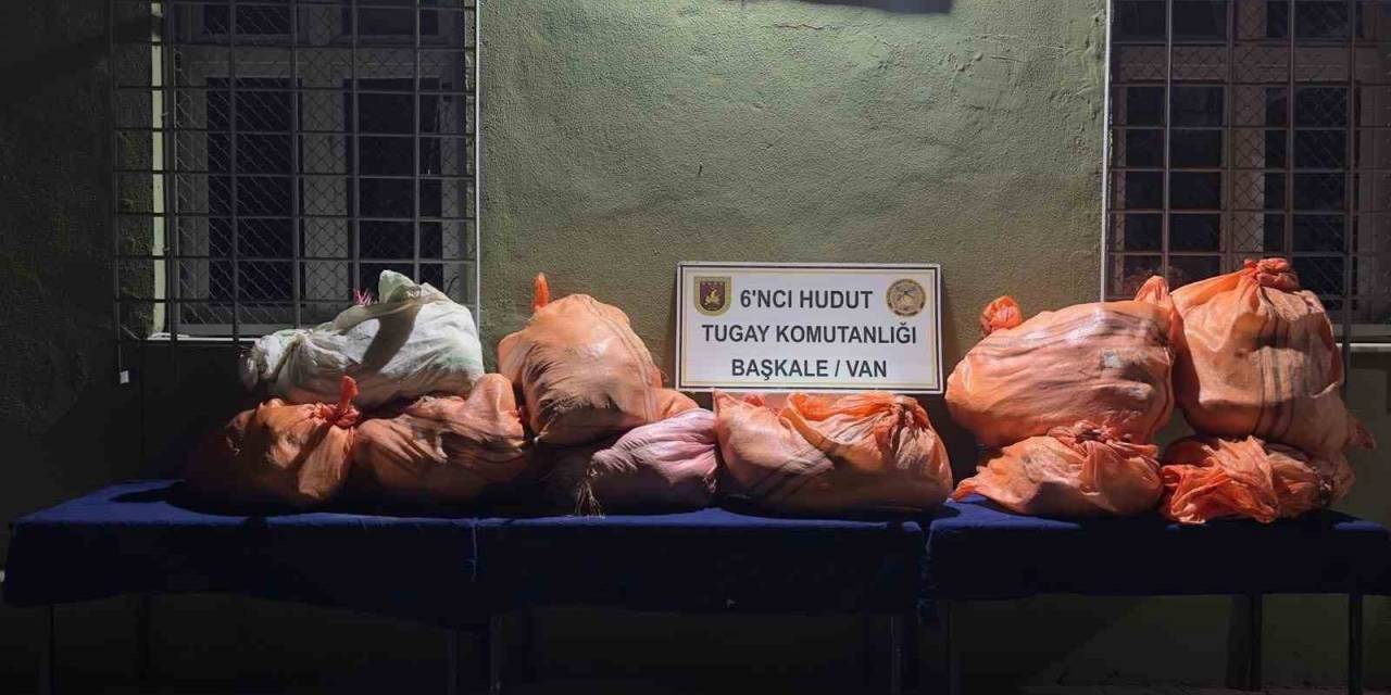 Van Hudut Hattında 340 Kilo 500 Gram Uyuşturucu Madde Ele Geçirildi