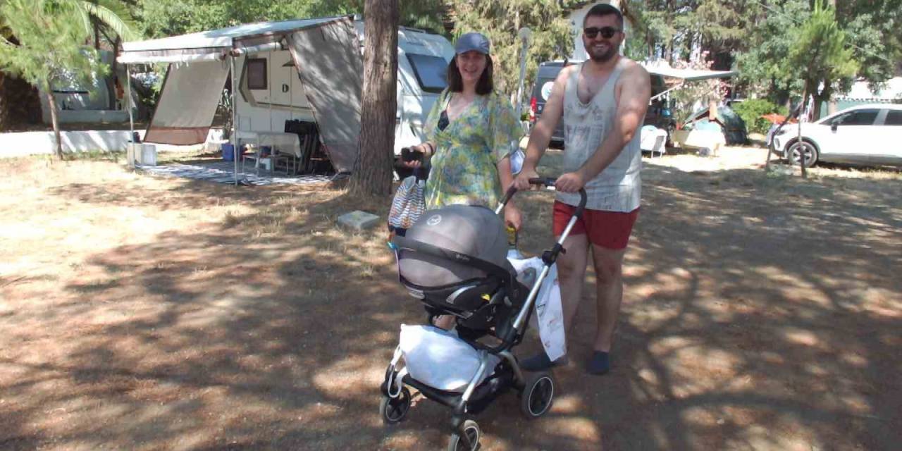 Bayramda Kuzey Ege’de Çadır Ve Karavan Kampları Doldu