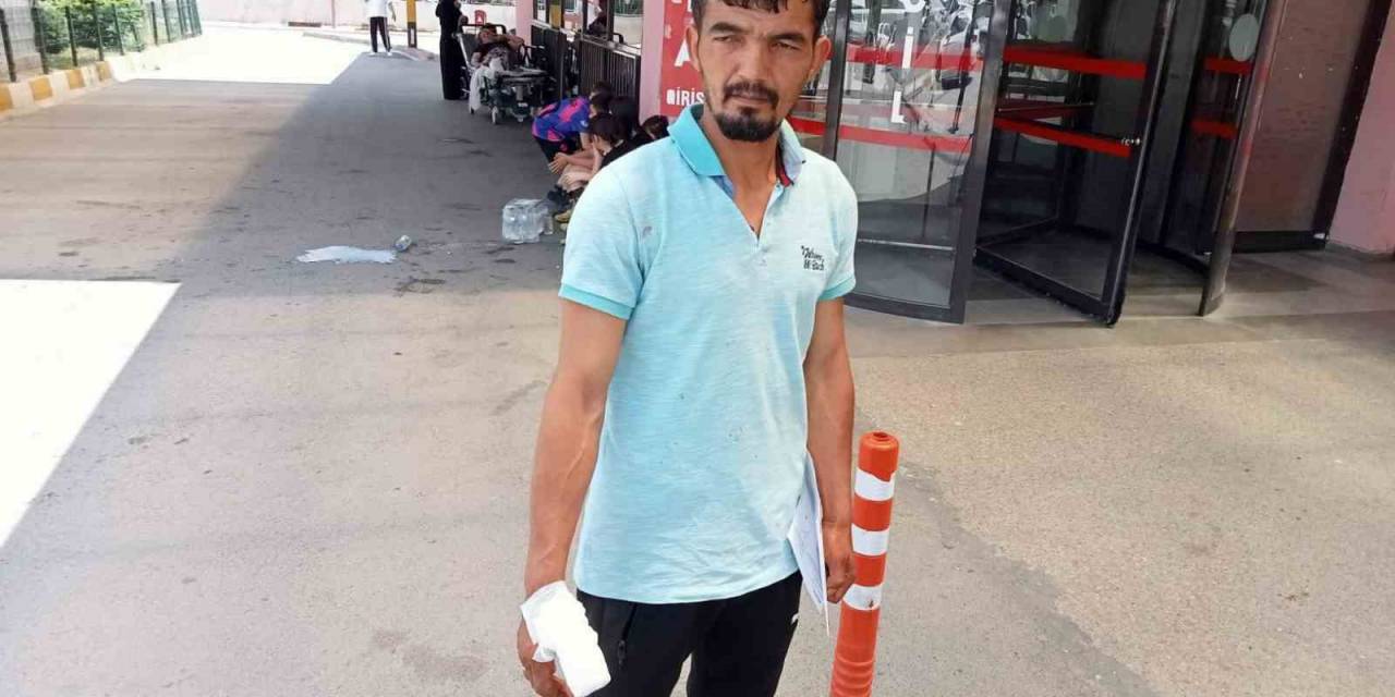 Makineye Parmağını Kaptıran Acemi Kasap Hastanelik Oldu