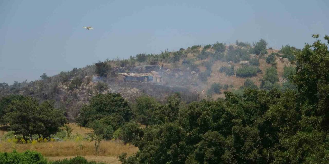 Çanakkale’de Zirai Alan Yangınında 35 Dönüm Alan Zarar Gördü