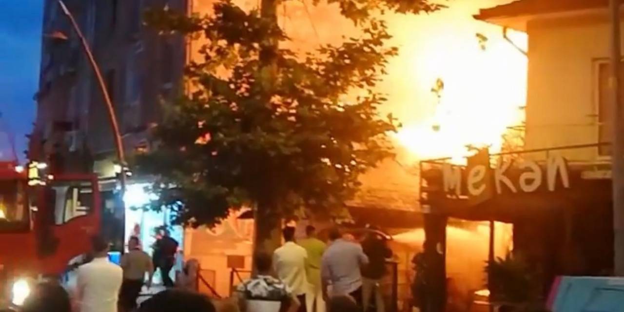 Pide Salonu Alev Alev Yandı