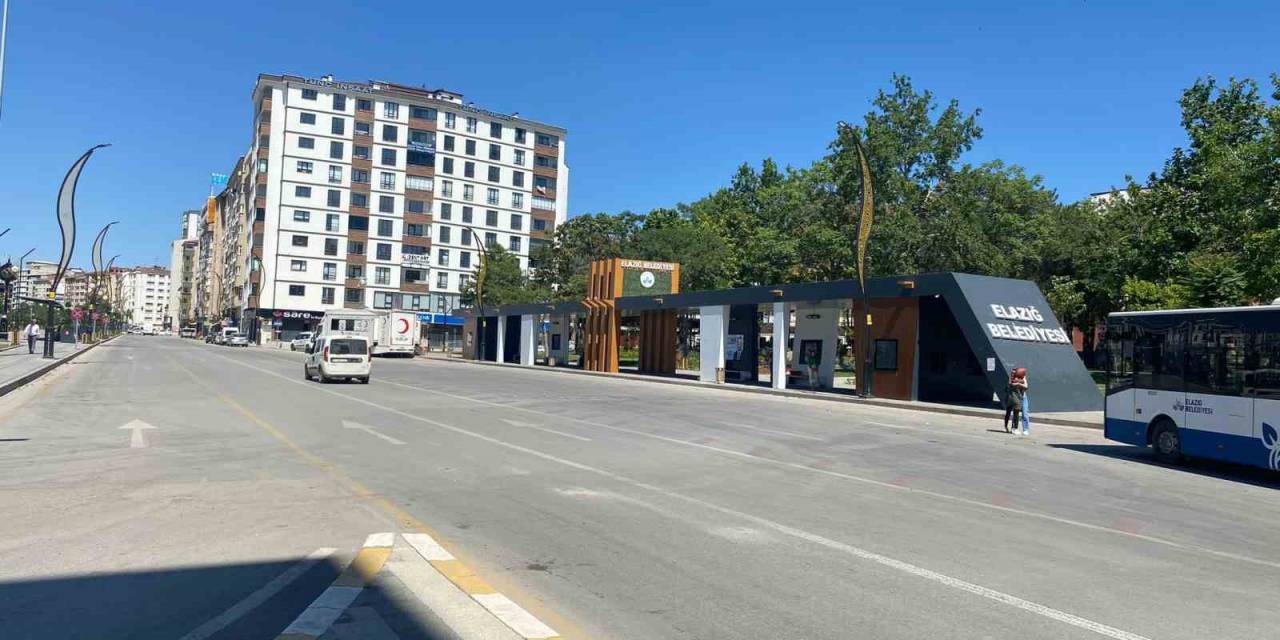 Elazığ’da Bayram Nedeniyle Yollar Boş Kaldı