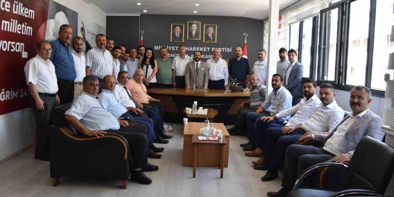 Denizli Mhp Ailesi Bayramlaştı