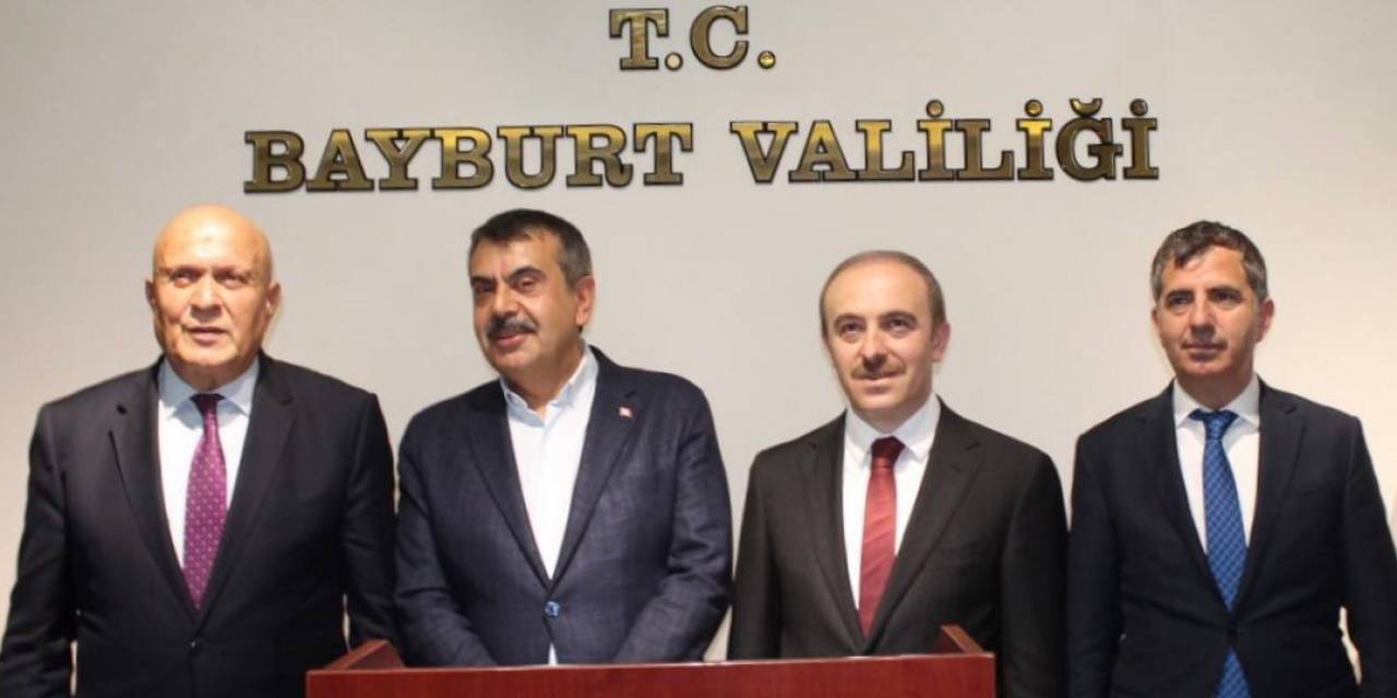 Milli Eğitim Bakanı Tekin Bayburt’ta