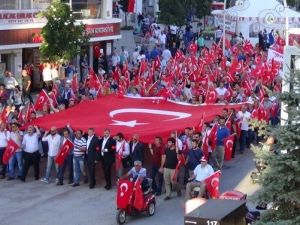 Bolu’da Teröre Lanet Yürüyüşü