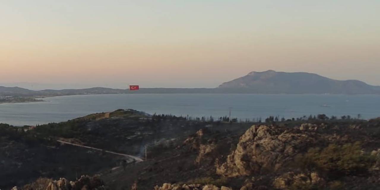 Datça’daki Orman Yangınında 25 Hektarlık Alan Zarar Gördü