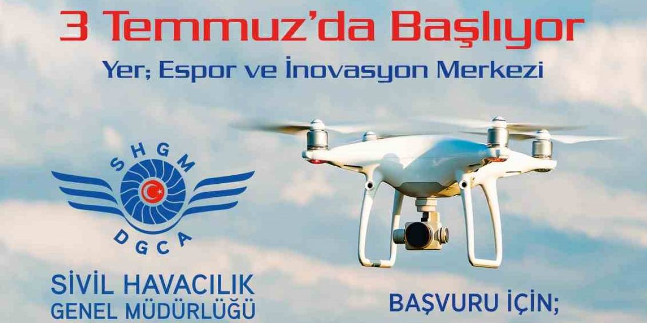 Talas Belediyesi’nden Gençlere Drone Kursu