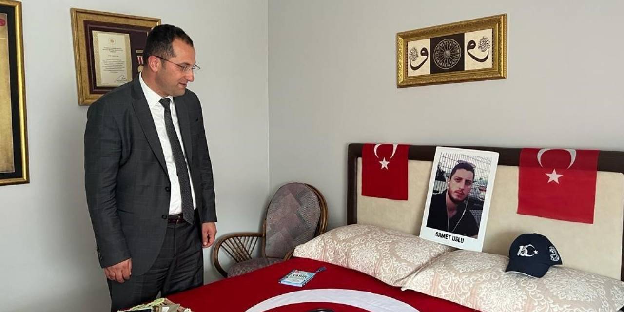 Başkan Ekim’den Şehit Ailesine Ziyaret
