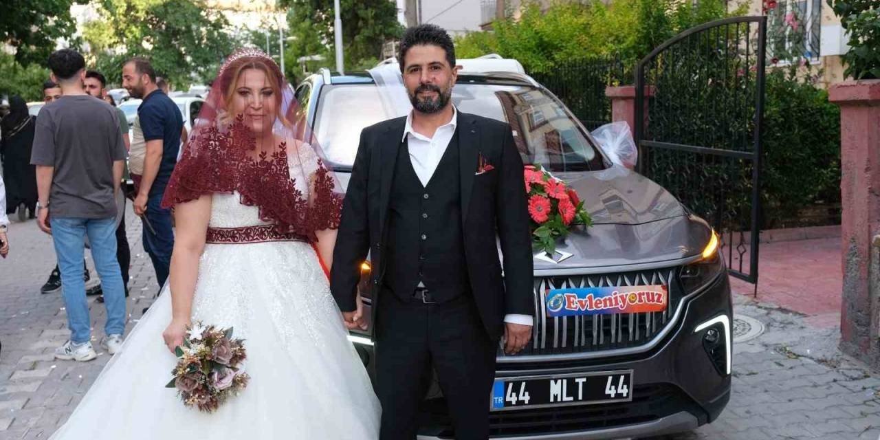 Başkan Gürkan’ın Makam Aracı Togg Gelin Arabası Oldu