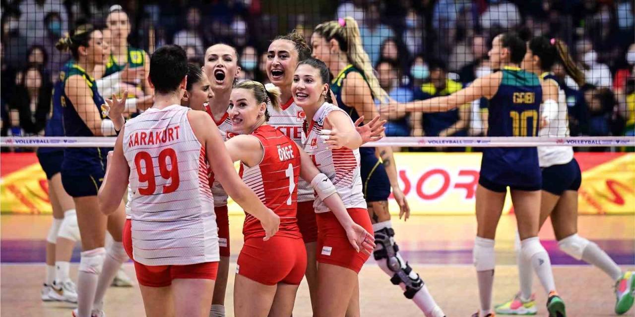 2023 Fıvb Milletler Ligi: Brezilya: 0 - Türkiye: 3