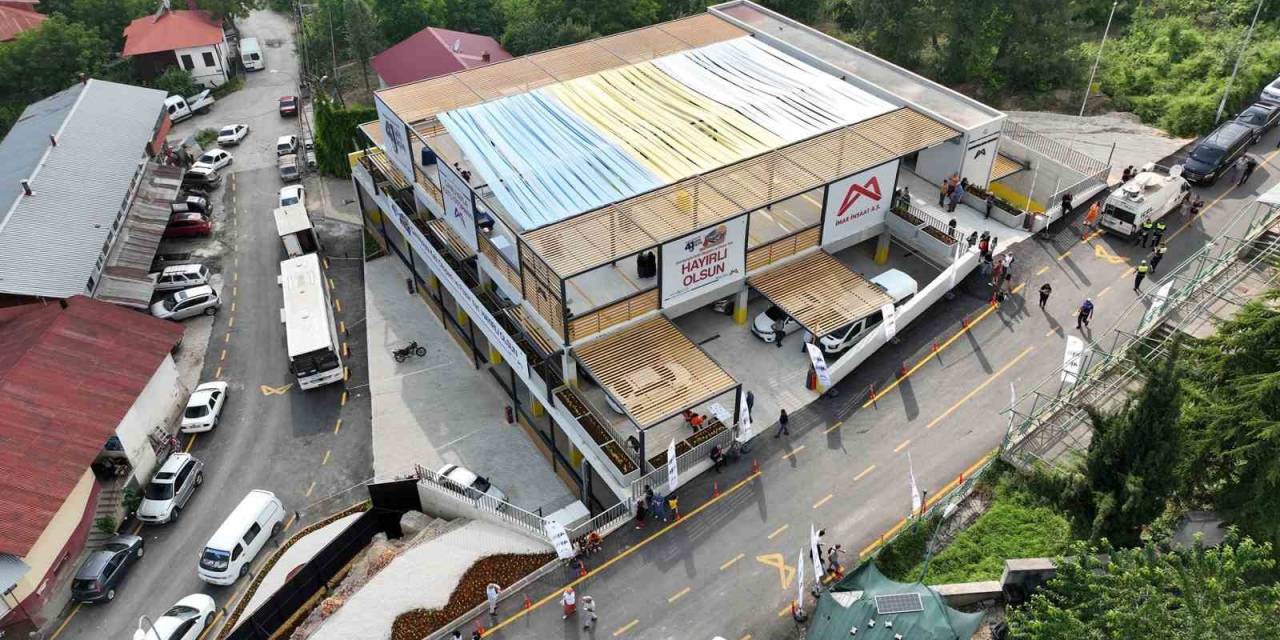 Çamlıyayla Otopark Ve Pazar Yeri Açıldı