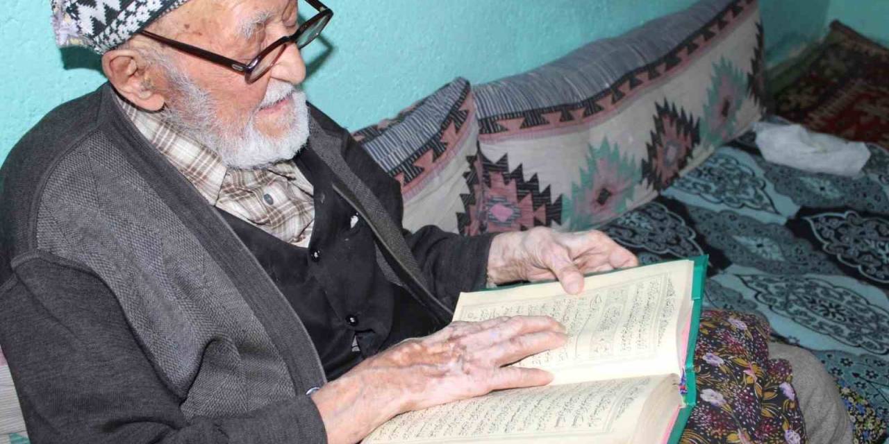 105 Yaşındaki ‘mehmet Amca’ Yaşantısıyla Gençlere Örnek Oluyor