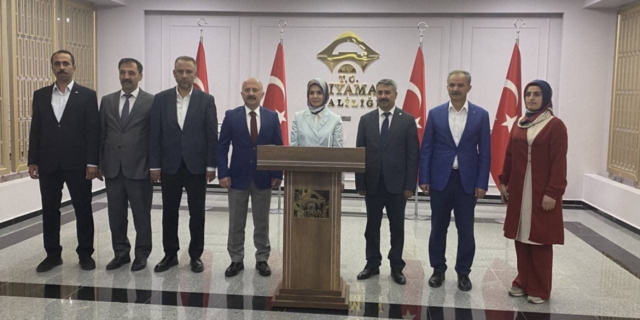 Bakan Mahinur Özdemir, Bir Dizi Temaslarda Bulunmak Üzere Adıyaman’a Geldi