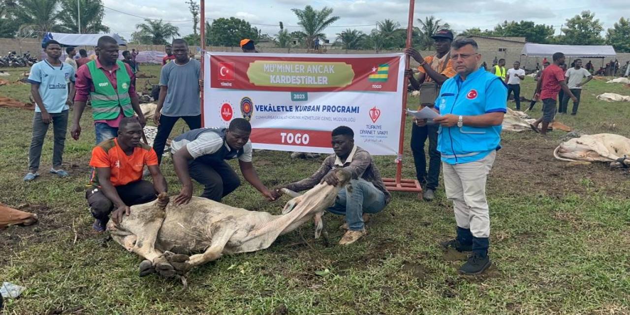 Togo’da Yaşayan Müslümanlar Türk Halkına Minnettar