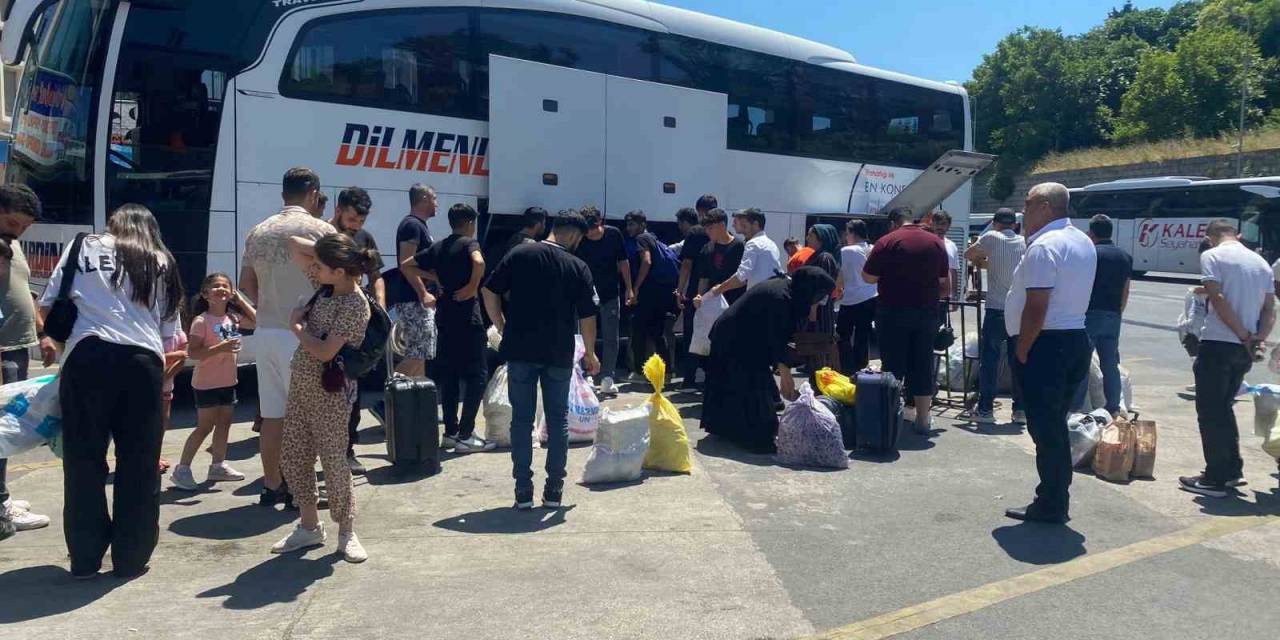 15 Temmuz Demokrasi Otogarı’nda Bayram Dönüşü Hareketliliği Başladı