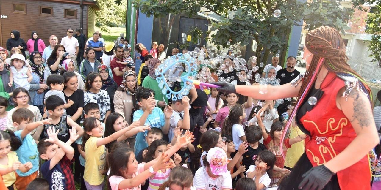 Çocuklar Gönüllerince Eğlendi