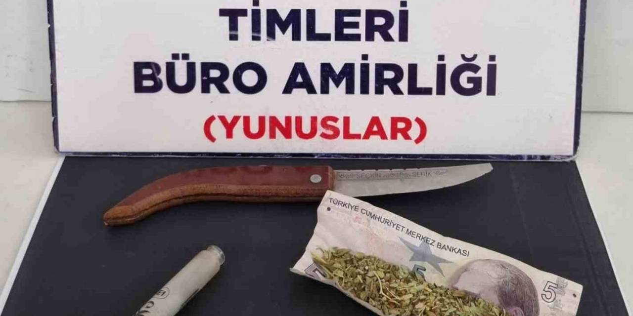 Durdurulan Motosiklette Uyuşturucu Ele Geçirildi