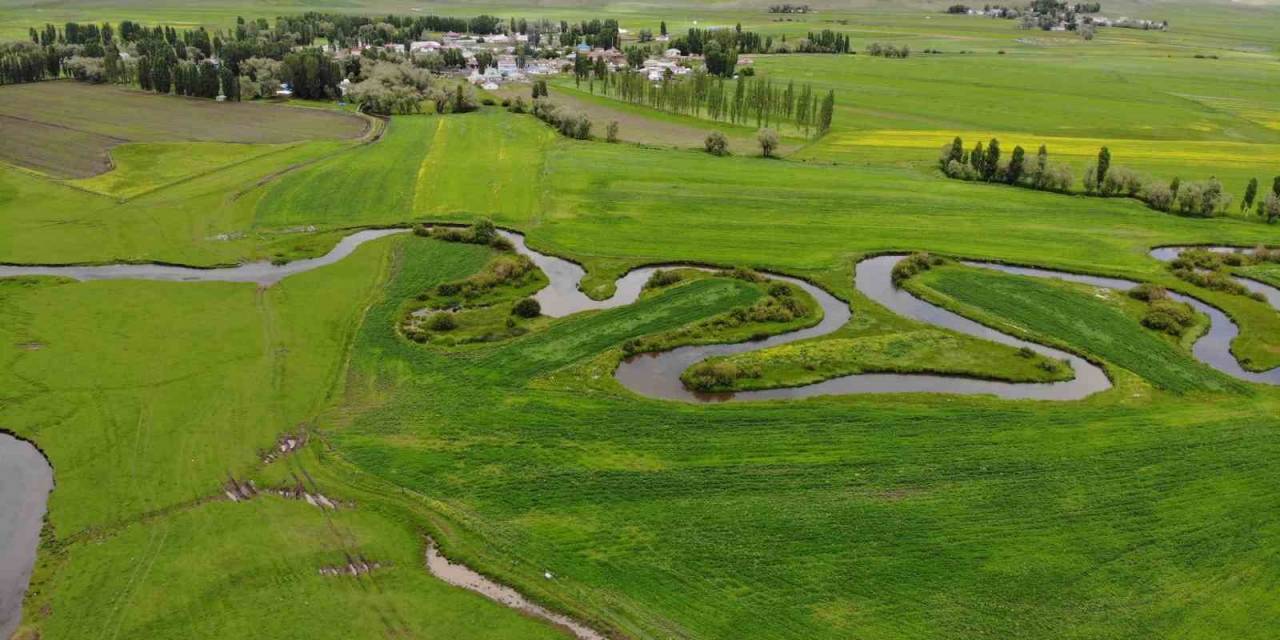 Arpaçay Menderesleri Görenleri Büyülüyor