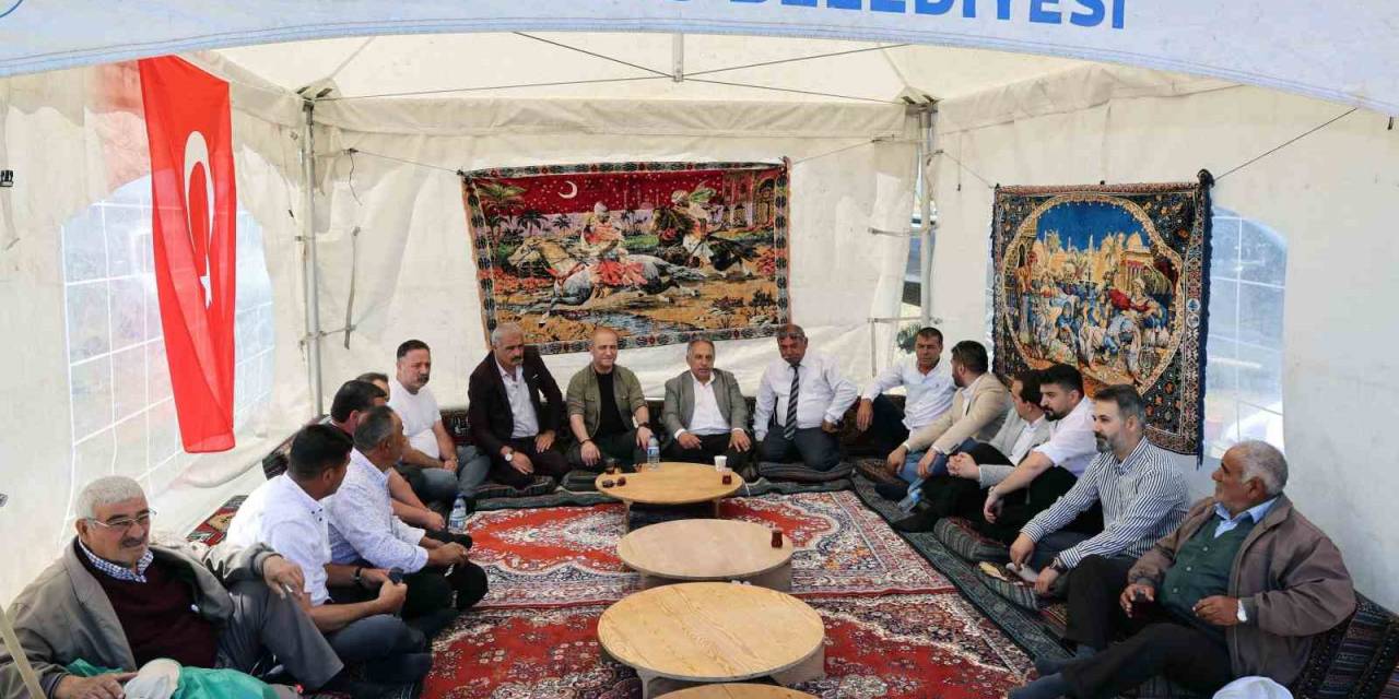 Çatakdere Ve Başakpınar’da Hem Bayramlaşma Hem Şenlik