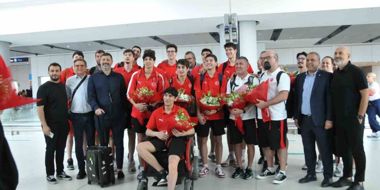 U19 Erkek Basketbol Milli Takımı, Yurda Döndü