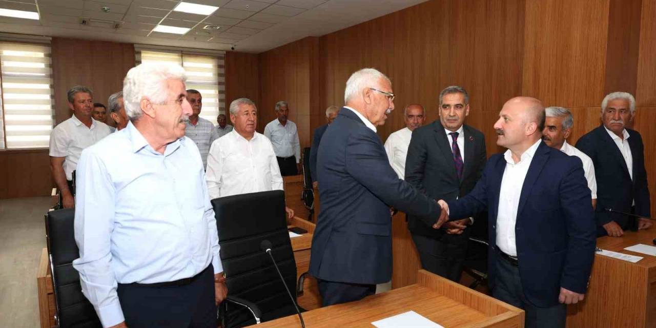 Vali Varol, İl Genel Meclis Üyeleriyle Bir Araya Geldi