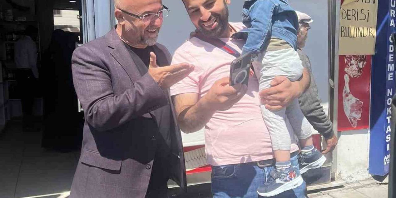 Başkan Altun, Tatil Sonrası Mesaiye Esnaf Ziyaretiyle Başladı