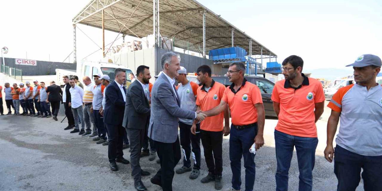 Başkan Taban’dan Bayramda Mesai Yapan Personele Teşekkür