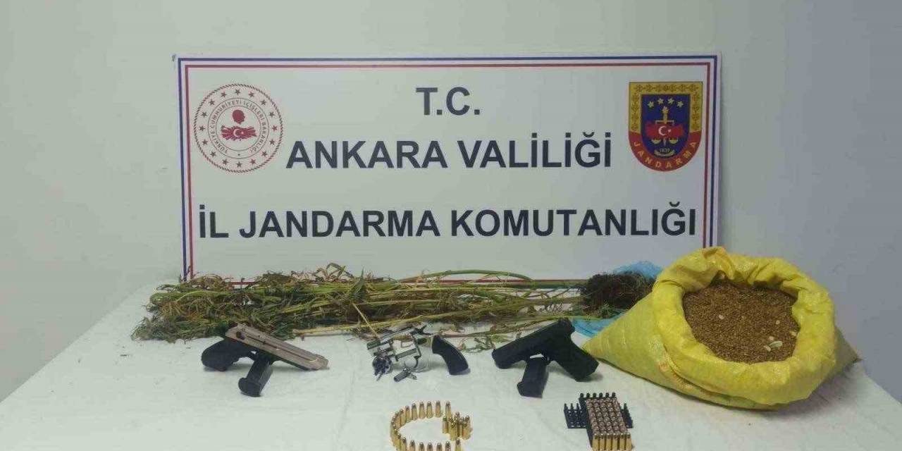 Ankara Jandarma’dan Uyuşturucu Operasyonu: 4 Kilogram Kenevir Ele Geçirildi