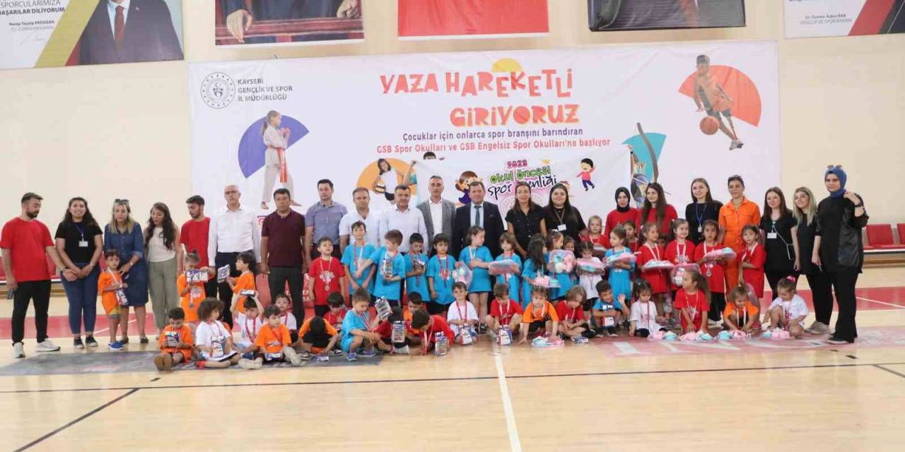 Kayseri’de Yaz Spor Okulları’nın Açılışı Yapıldı
