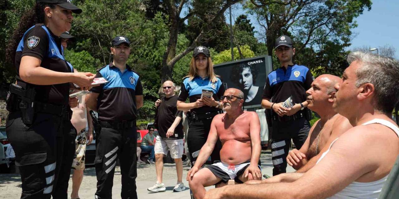 İstanbul’da Polisler Vatandaşları Boğulma Olaylarına Karşı Uyardı