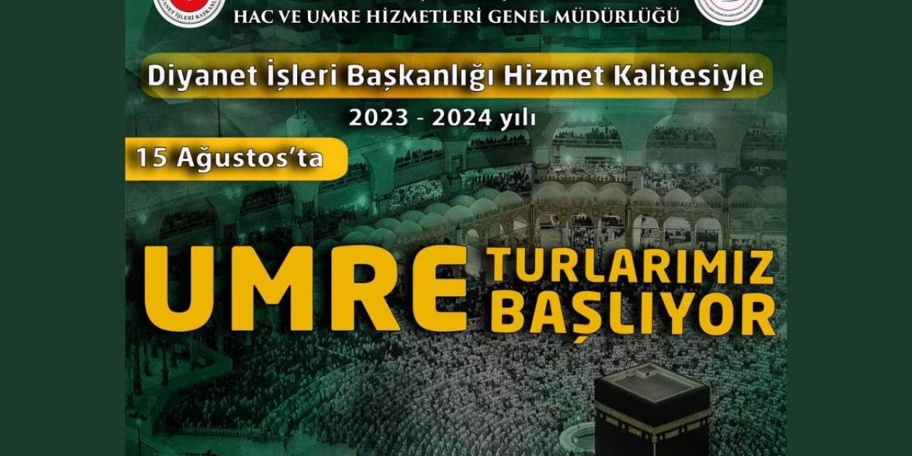 2023-2024 Umre Dönemi Ağustos’ta Başlıyor