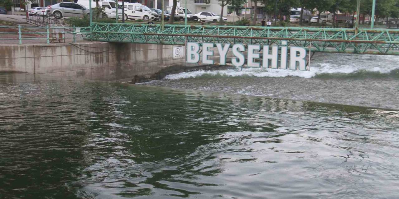 Beyşehir Gölü’nden Konya Ovasına Su Verilmeye Başlandı