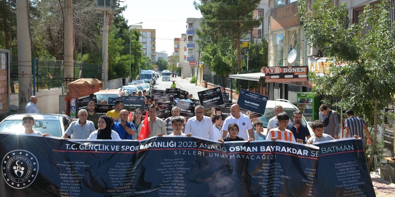 Batman’da Analig Badminton Heyecanı