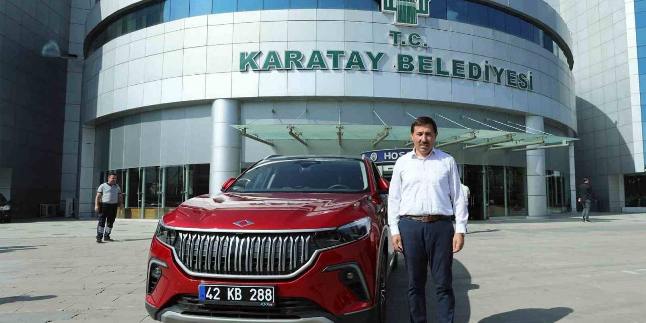 Karatay Belediyesi Yerli Otomobil Togg’u Filosuna Kattı
