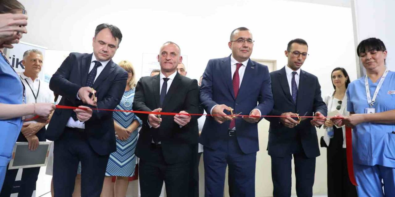 Türkiye’den Kuzey Makedonya’daki Hastaneye Sağlık Desteği