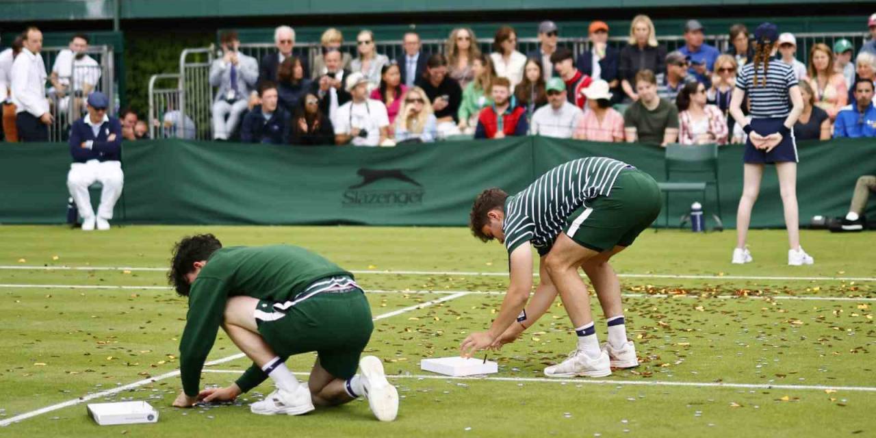 İklim Aktivistleri Wimbledon’ı Hedef Aldı