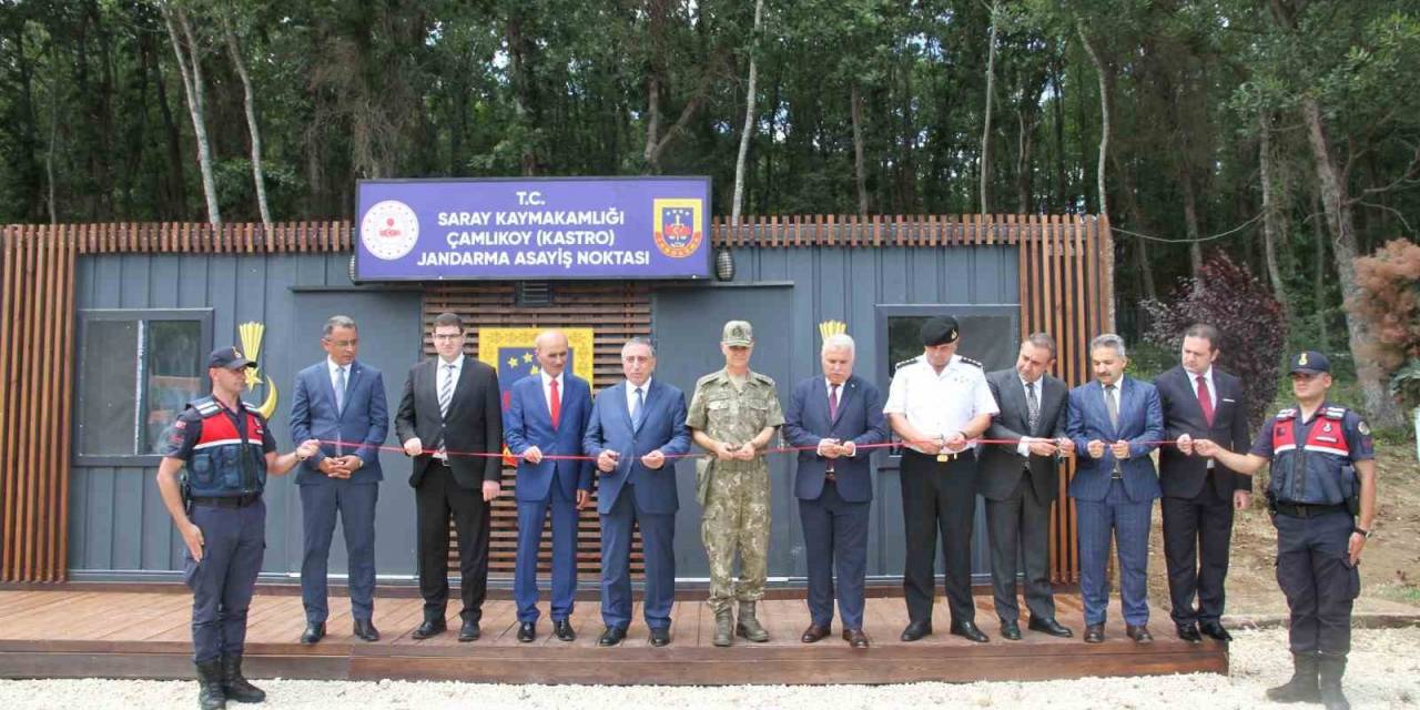 Karadeniz Sahilindeki Çamlıkoy’a Jandarma Asayiş Noktası Açıldı