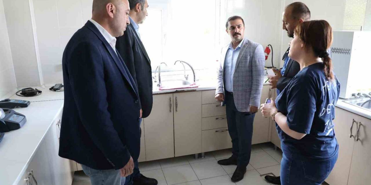 Taşkın, Kars İçme Suyu Arıtma Tesislerinde İncelemede Bulundu