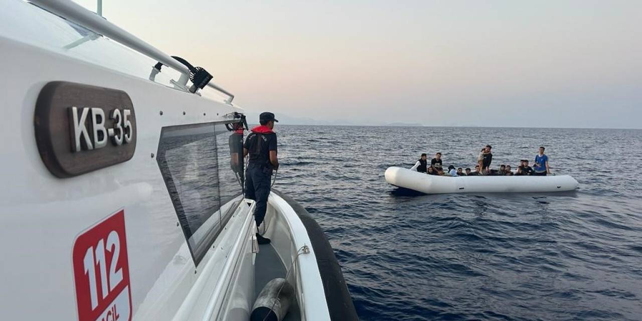 Bodrum’da Yunanlıların Geri İttiği 31 Göçmen Kurtarıldı