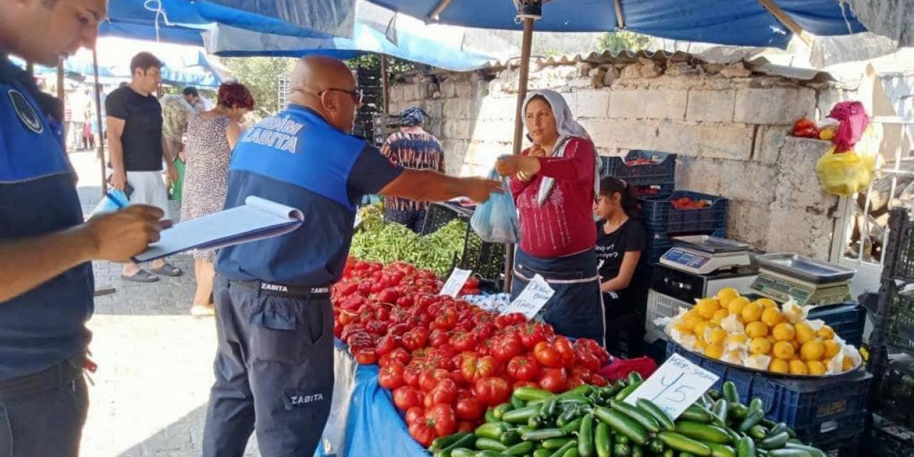 Didim’de Zabıta Ekipleri Denetimlerini Sürdürüyor