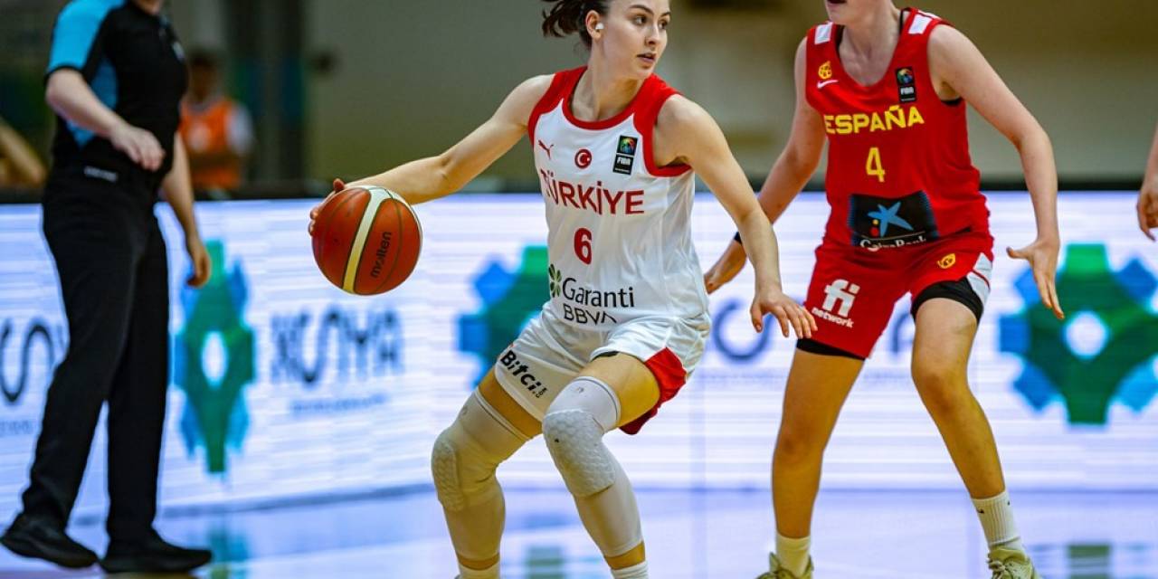 18 Yaş Altı Kız Basketbol Milli Takımı, İspanya’ya Mağlup Oldu