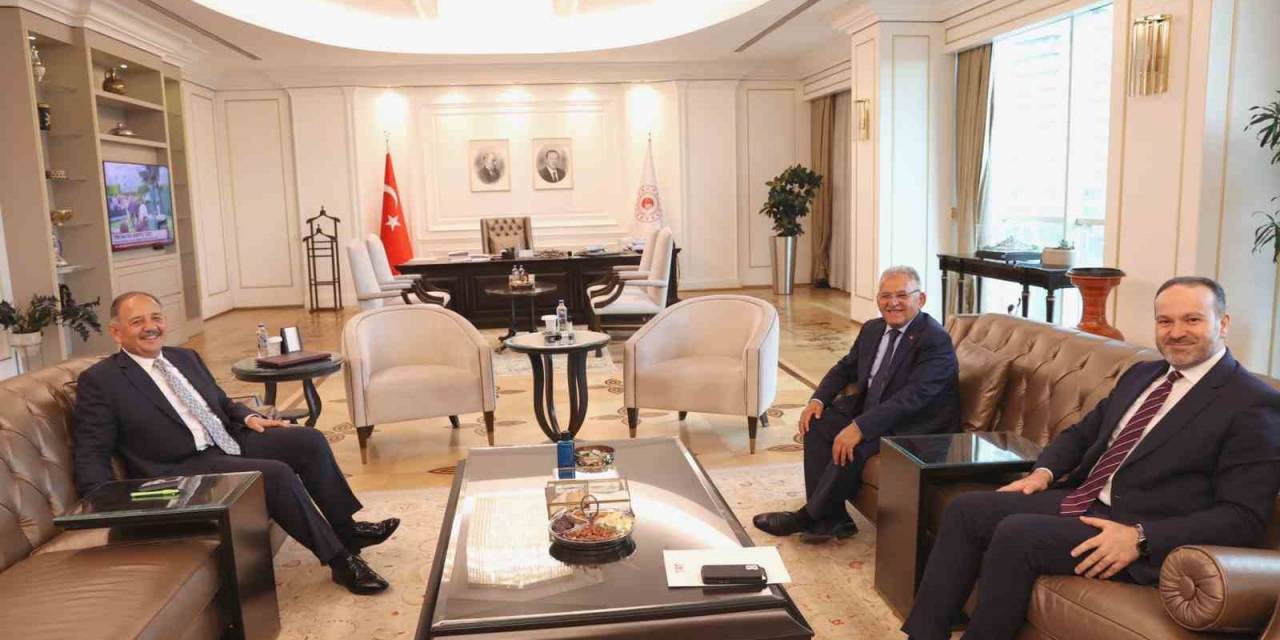 Başkan Büyükkılıç’tan Bakan Özhaseki’ye Ziyaret