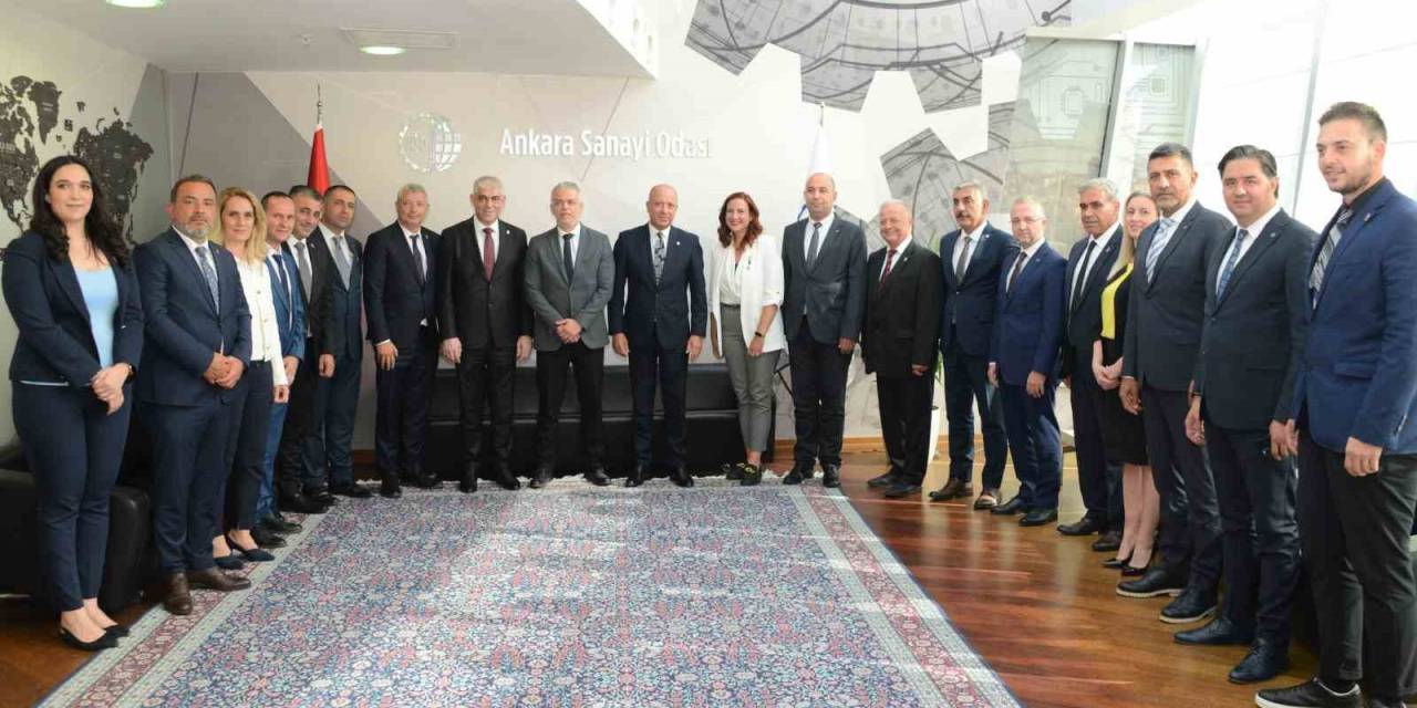 Ankara Sanayi Odası İle Kıbrıs Türk Sanayi Odası, Kardeş Oda İşbirliği Protokolü İmzaladı