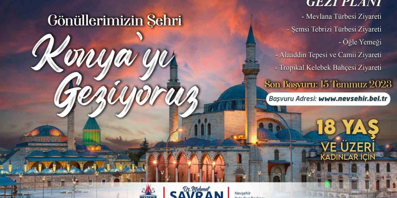 Nevşehir Belediyesi’nden Konya Ve Çanakkale’ye Gezi Müjdesi