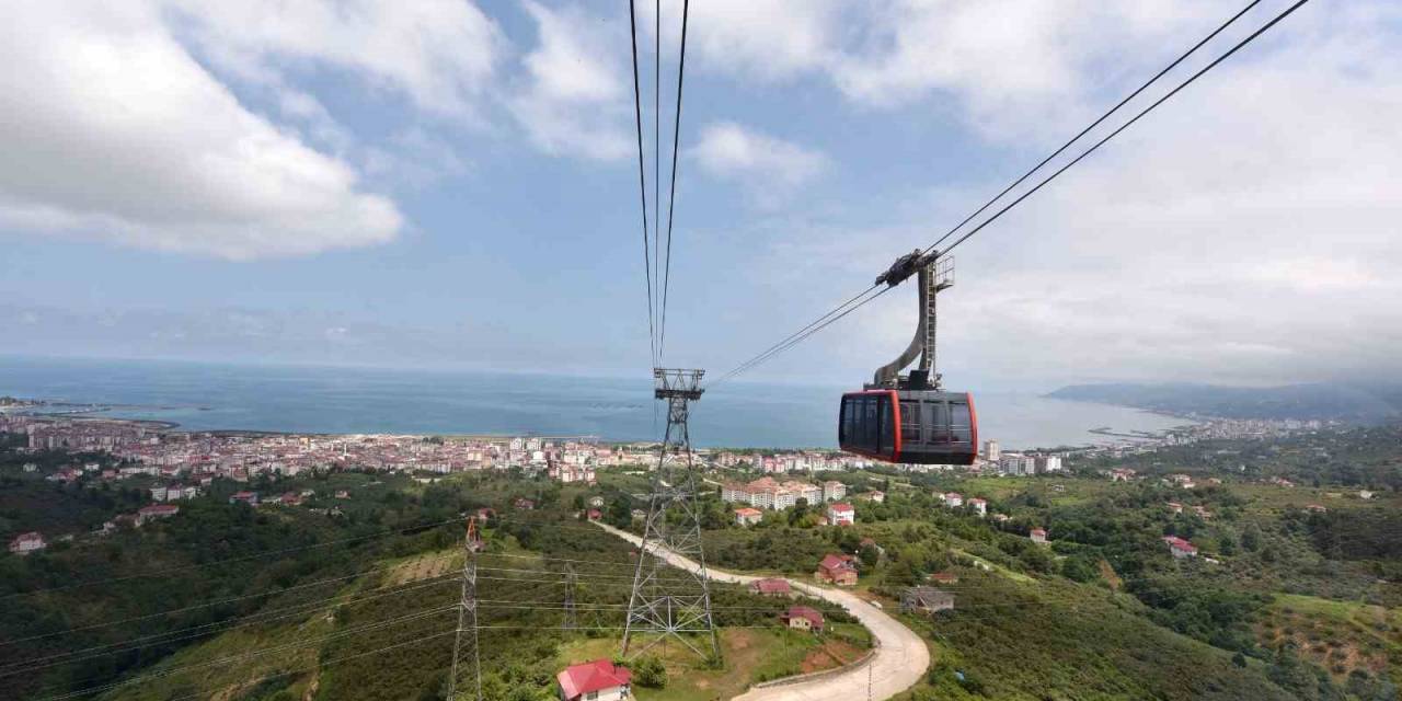 Beşikdağı’na Teleferik İle Çıktılar, Projeyi Yerinde İncelediler